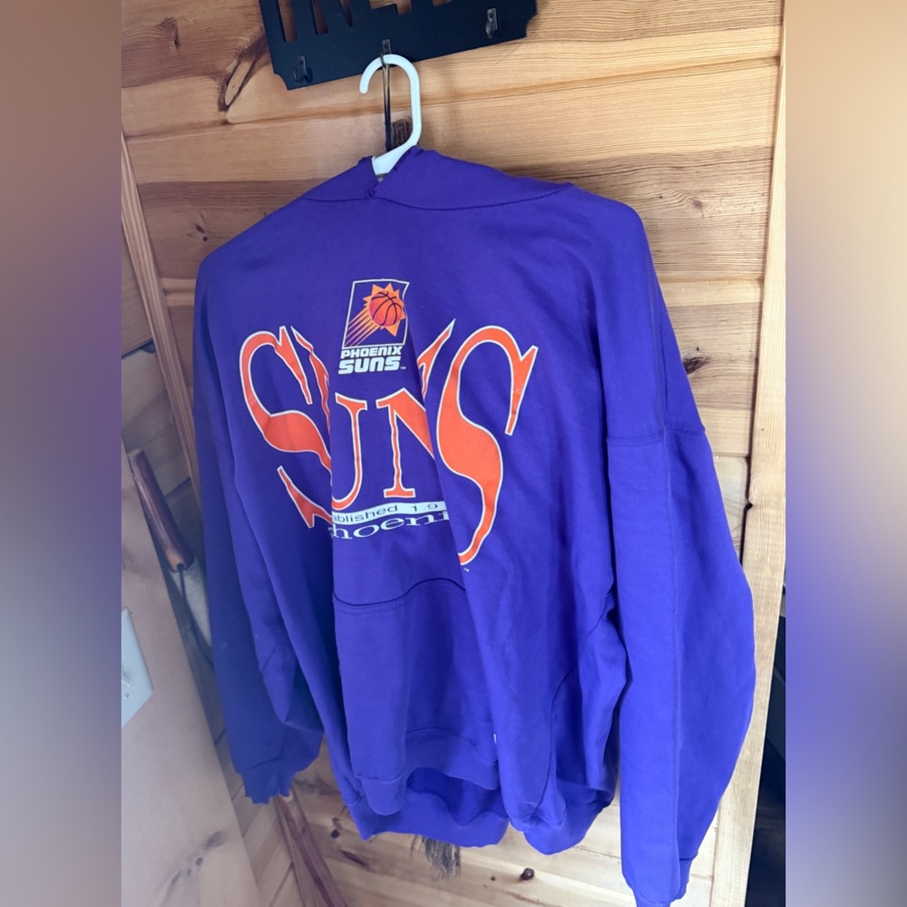 Phoenix Suns Purple Retro Vintage Sweatshirt